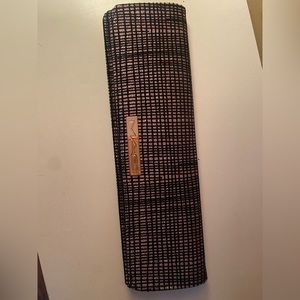 MAC rose gold and black clutch/ makeup/ brush bag